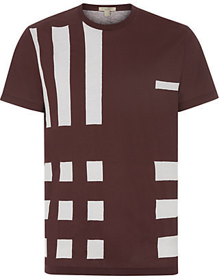 Burberry Abstract Check T-Shirt