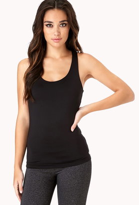 Forever 21 Cutout Racerback Workout Tank