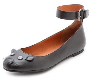 Marc by Marc Jacobs Mouse Ankle Strap Ballerina Flats