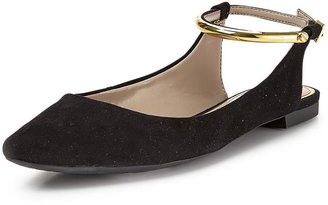 Jessica Simpson Zamma Ankle Strap Flat Shoes