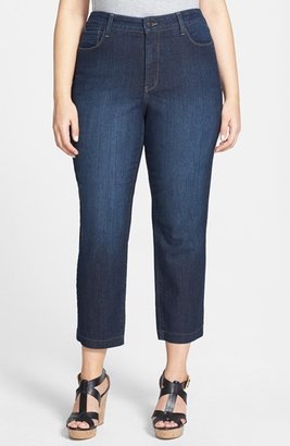 NYDJ 'Audrey' Stretch Ankle Jeans (Cypress Wash) (Plus Size)