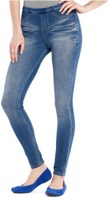 Hue Distressed Jeans Leggings