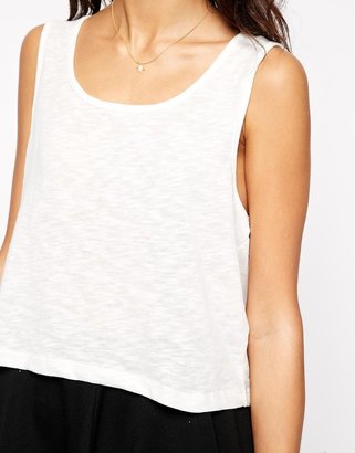 Only Sleeveless Jersey Cropped Top
