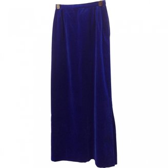 Hermes Blue Skirt