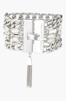 Vince Camuto 'Glam Punk' Tassel Crystal Bracelet