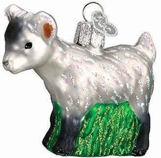 Old World Christmas Ornaments: Pygmy Goat Glass Blown Ornaments for Christmas Tree