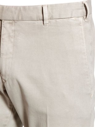Boglioli 19cm Stretch Cotton Gabardine Trousers