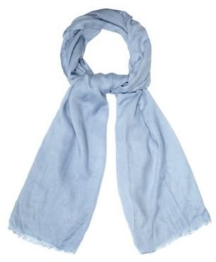 Red Herring Blue solid lofty scarf