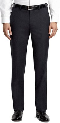 Brooks Brothers Fitzgerald Fit Plain-Front Navy Vintage Trousers