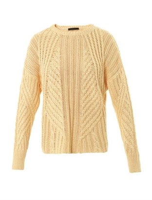 The Row Gracie Matchstick knit sweater