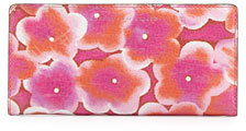 Marc by Marc Jacobs Sophisticato Aki Floral Tomo Wallet, Knockout Pink Multi