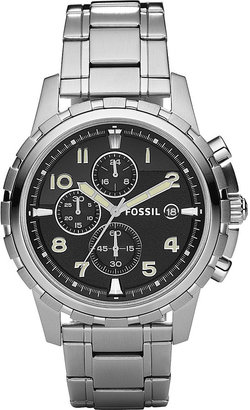 Fossil FS4542 Dean Stainless Steel Chronograph Watch - for Men