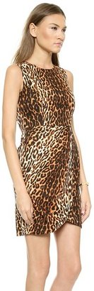 Shoshanna Leopard Sheath Dress