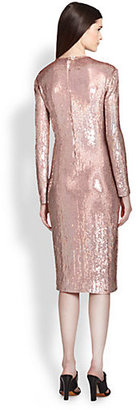 Givenchy Copper-Sequin Dress
