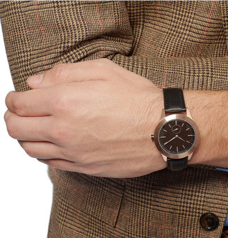 Uniform Wares 351 Series PVD Rose Gold Wristwatch