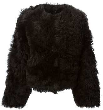 Neil Barrett reversible fur jacket