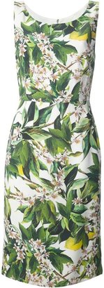 Dolce & Gabbana sleeveless floral dress
