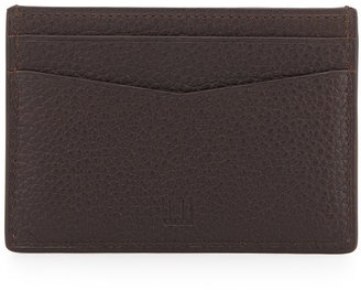 Dunhill Boston Leather Card Case, Brown