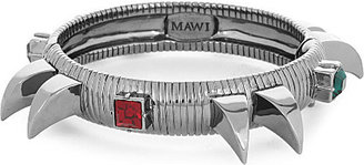 Mawi Crystal-embellished fang bangle