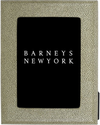 Barneys New York Shagreen-Effect Picture Frame