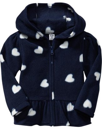 Old Navy Micro Performance Fleece Hooded Jackets for Baby