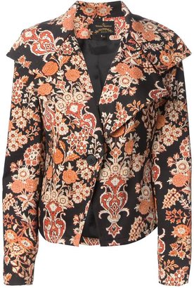 Vivienne Westwood folk floral print blazer