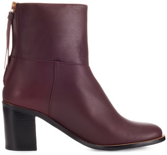 Whistles Grace Zip Back High Ankle Boot