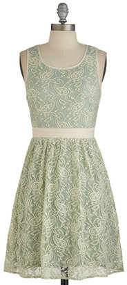 YA (yalosangeles) Floral Arrange-Mint Dress