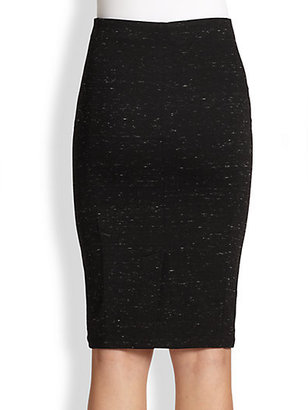 Donna Karan Jersey Tweed Pencil Skirt