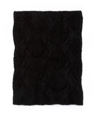'Collar Utopia' cable knit neck warmer