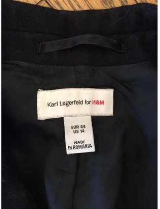 H&M Karl Lagerfeld Pour Long Wool Coat