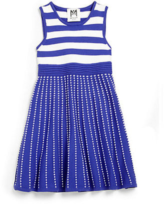 Milly Minis Girl's Striped Flare Dress