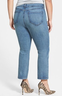 NYDJ 'Audrey' Stretch Ankle Jeans (Duvall) (Plus Size)