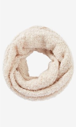 Express Boucle Infinity Scarf - Powder