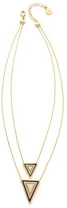 House Of Harlow Triangle Necklace