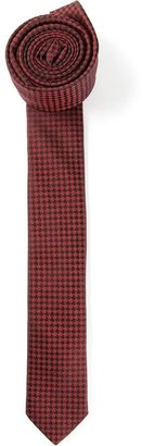 Saint Laurent houndstooth print tie