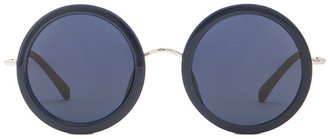 The Row Signature Circle Sunglasses
