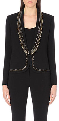 Diane von Furstenberg Alyona embellished crepe jacket