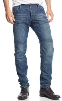 G Star Men's 5620 Low-Rise Tapered Slim Fit Jeans