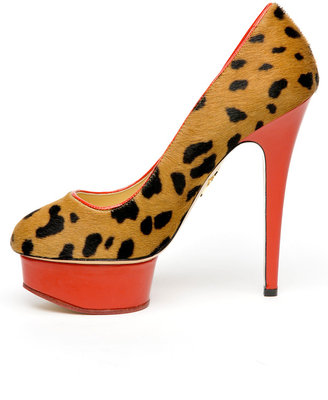 Charlotte Olympia Polly Leopard Pump