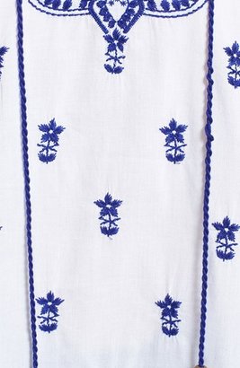 ECI Embroidered Peasant Tunic