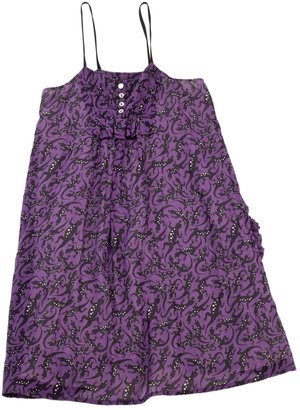 Eley Kishimoto Purple Cotton Dress