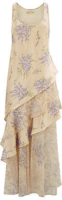 Michael Kors Floral Silk Gown