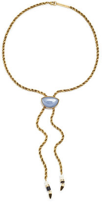 Lizzie Fortunato Angelite Minimal Luxe Necklace