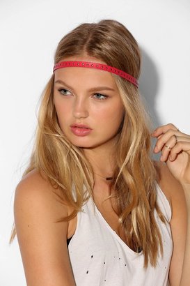 Urban Outfitters Studded Leather Headwrap
