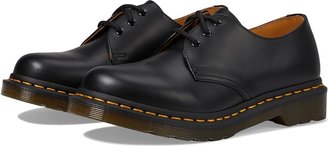 Dr. Martens 1461 W (Black Smooth) Women's Lace up casual Shoes