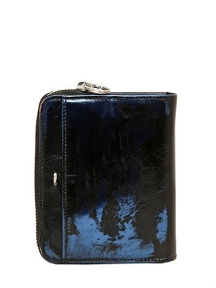 Maison Martin Margiela 7812 Mirror Leather Zip Around Key Wallet