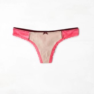 aerie for AEO Colorblock Thong
