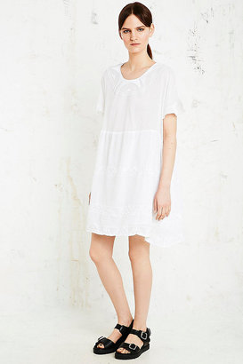 Gat Rimon Zita Babydoll Dress in White
