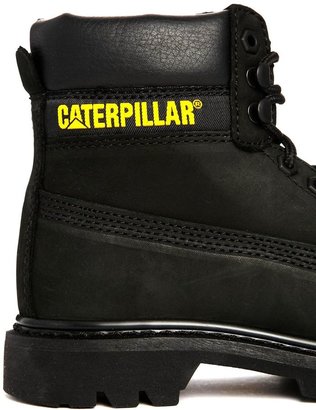 Caterpillar Colorado Black Ankle Boots